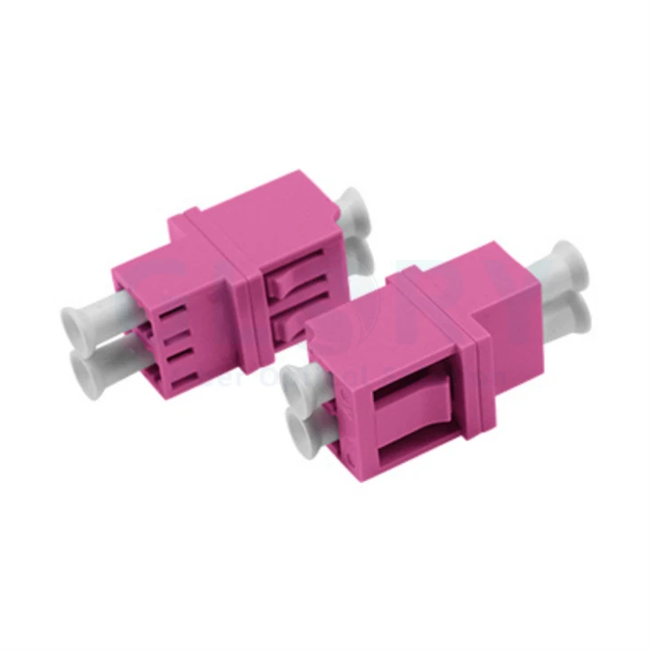 LC OM4 DX High{1}}Low Fiber Optic Adapter